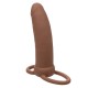  MAXX DOBLE PENETRADOR GRUESO 10 VIBRACIONES MULATO - CALEXOTICS 