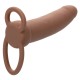  MAXX DOBLE PENETRADOR GRUESO 10 VIBRACIONES MULATO - CALEXOTICS 