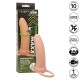  MAXX DOBLE PENETRADOR GRUESO 10 VIBRACIONES NATURAL - CALEXOTICS 
