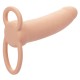  MAXX DOBLE PENETRADOR GRUESO 10 VIBRACIONES NATURAL - CALEXOTICS 