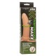  MAXX DOBLE PENETRADOR GRUESO 10 VIBRACIONES NATURAL - CALEXOTICS 