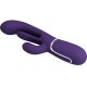  SHANIA TRIPLE VIBRADOR RABBIT MULTIFUNCIÓN MORADO - PRETTY LOVE 