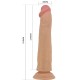  SHARIFE DILDO REALÍSTICO 25 CM NATURAL - PRETTY LOVE 