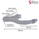  VIBRADOR HITECH RABITT BRUSHING MULTI CELDAS CLITORIALES Y DOBLE WAVE - IBIZA 