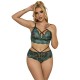SUJETADOR + PANTIES ENCAJE VERDE L/XL - SUBBLIME  954093