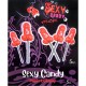  CAJA 5 PIRULETAS FORMA PENE CEREZA - DIABLO PICANTE 