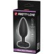  VIBRA BUTT PLUG 2 PLUG ANAL 10 VIBRACIONES NEGRO - PRETTY LOVE 