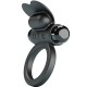  DEBONAIRE ANILLO VIBRADOR CONEJO 10 VIBRACIONES NEGRO - PRETTY LOVE 