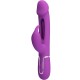  KAMPAS VIBRADOR RABBIT MULTIFUNCIÓN 3 EN 1 MORADO - PRETTY LOVE 