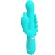  CAMMY TRIPLE VIBRADOR RABBIT MULTIFUNCIÓN 4 EN 1 AZUL - PRETTY LOVE 