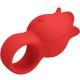  JAE VIBRADOR DE DEDO FORMA DE ROSA 10 VIBRACIONES ROJO - PRETTY LOVE 