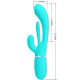  SHANIA TRIPLE VIBRADOR RABBIT MULTIFUNCIÓN 3 EN 1 - PRETTY LOVE 