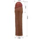  CHANE FUNDA PARA PENE CON EXTENSIÓN DE 5 CM MULATO - PRETTY LOVE 