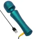 ROMP Presto mini wand vibrador cabezal flexible verde
