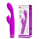 Jene vibrador doble estimulación para punto G y clítoris morado - Pretty Love