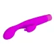 Jene vibrador doble estimulación para punto G y clítoris morado - Pretty Love