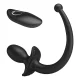 Vibrador anal y perineal con control remoto inalámbrico negro - Mr Play