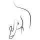 ROMP Jazz vibrador rabbit recargable rojo
