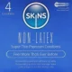 Preservativos sin latex pack 4 - Skins