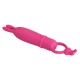 Delia vibrador rabbit con anillo de sujeción - Pretty Love