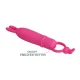 Delia vibrador rabbit con anillo de sujeción - Pretty Love