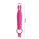 Delia vibrador rabbit con anillo de sujeción - Pretty Love