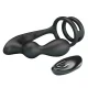 Anillo para pene con plug anal con vibración control remoto - Mr Play