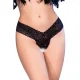 Tanga con entrepierna abierta CR 4885 - Chilirose