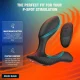 Arcwave Perk masajeador prostático vibrador con doble motor y control remoto negro