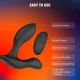Arcwave Perk masajeador prostático vibrador con doble motor y control remoto negro