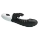 Naughty Bunny vibrador rabbit 30 funciones negro - Pretty Love