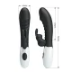 Naughty Bunny vibrador rabbit 30 funciones negro - Pretty Love