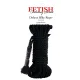 Cuerda de seda Deluxe negra 9,75 m - Fetish Fantasy Series