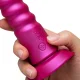 ROMP Jiggle vibrador up and down con ventosa rosa