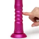 ROMP Jiggle vibrador up and down con ventosa rosa