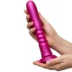 ROMP Jiggle vibrador up and down con ventosa rosa