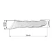 Funda extensora para pene ajustable 28 cm Ø 4,5 cm color transparente - Pretty Love