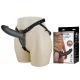 London arnés universal con dildo Strap-On de silicona negro 16,8 cm - Pretty Love