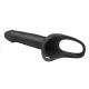 London arnés universal con dildo Strap-On de silicona negro 16,8 cm - Pretty Love