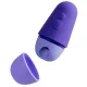 ROMP Free x estimulador de clítoris con tapa 10 niveles recargable morado