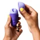ROMP Free x estimulador de clítoris con tapa 10 niveles recargable morado