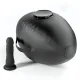 Hinchable body Dock con dildo negra 41,9 cm - Fetish Fantasy Series
