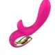Lulu vibrador rabbit con empuje rosa - Nalone