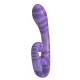 Summer vibrador doble con asa 19 cm Ø 3,5 cm morado - Pretty Love