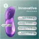 We-Vibe Chorus pro vibrador premium para parejas púrpura cósmico