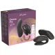 We-Vibe Chorus pro vibrador premium para parejas negro satinado