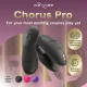 We-Vibe Chorus pro vibrador premium para parejas negro satinado