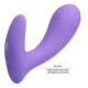 Andromeda vibrador de doble estimulación recargable morado - Pretty Love