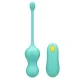 ROMP Cello huevo vibrador multifunción turquesa control remoto