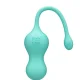 ROMP Cello huevo vibrador multifunción turquesa control remoto